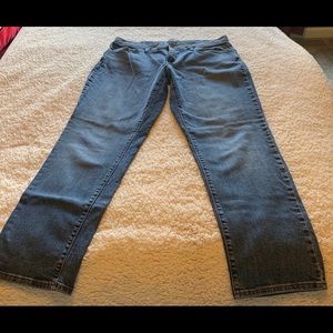 Eddie Bauer Jeans, boyfriend, specially dyed, size 10
